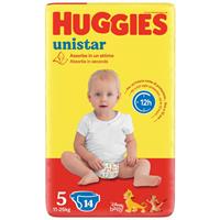 PANNOLINI HUGGIES UNISTAR 5 11/25kg 14pz