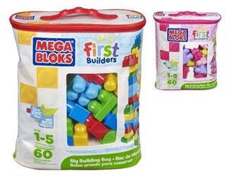 MEGA BLOCKS COSTRUZIONI 1-5A 60pz