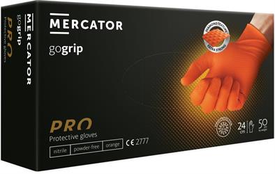 GUANTO MONOUSO NITRILE GOGRIP ORANGE 50pz