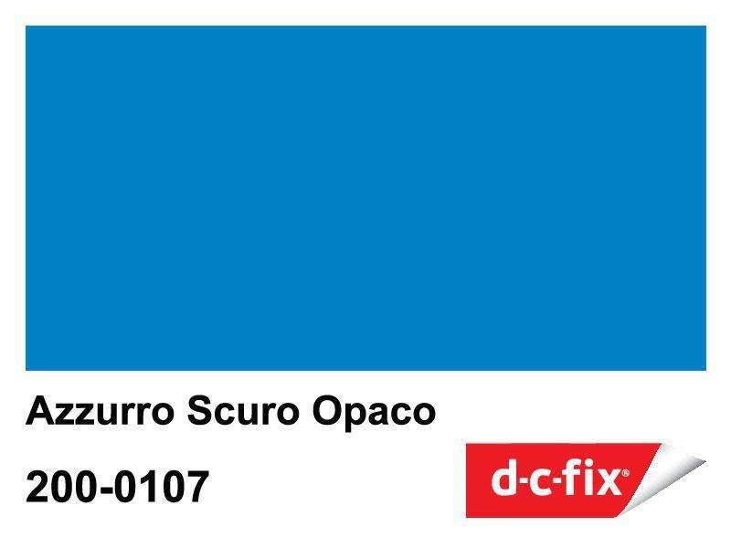 DC FIX PELLICOLA ADES. PVC 0,45x15m AZZURRO SCURO OPACO