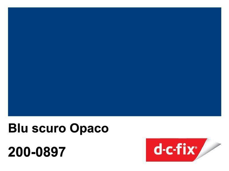 DC FIX PELLICOLA ADES. PVC 0,45x15m BLU SCURO OPACO