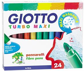 PENNARELLI GIOTTO TURBO MAXI 24pz COL. ASS.