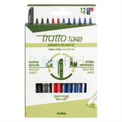 PENNA TRATTO UNO 1,0mm 12PZ ASSORTITI