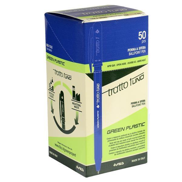 PENNA TRATTO UNO 1,0mm BLU