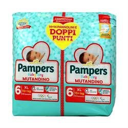 PANNOLINI PAMPERS BABYDRY MUTANDINA