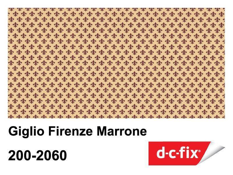 DC FIX PELLICOLA ADES. PVC 0,45x15m GIGLIO MARRONE