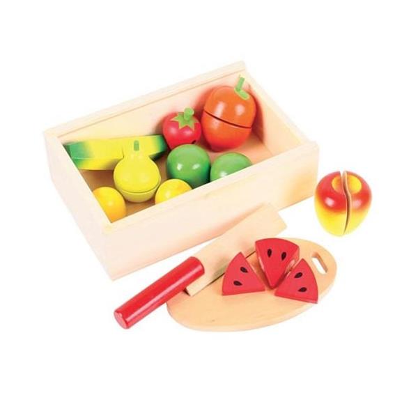 GIOCO IN LEGNO TAGLIA LA FRUTTA