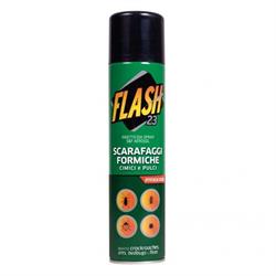 INSETTICIDA SPRAY FLASH 400ml SCARAFAGGI FORMICHE CIMICI