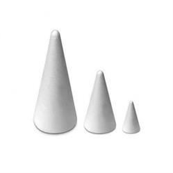 FORMA POLISTIROLO CONO 12cm 11pz