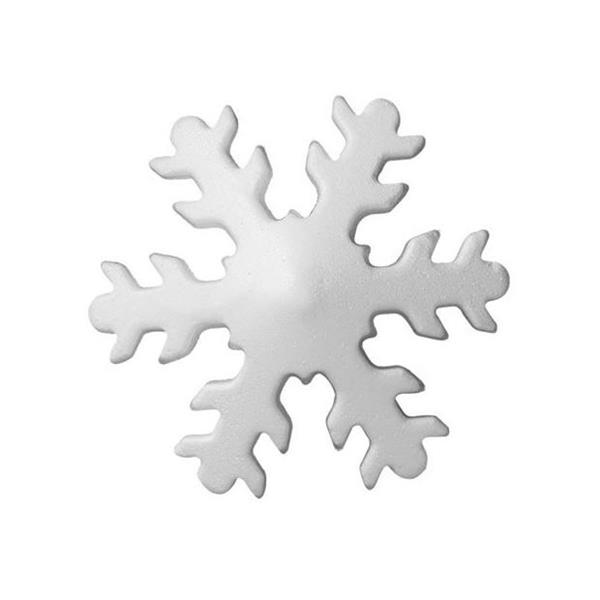 FORMA POLISTIROLO FIOCCO NEVE 17,5cm 3pz