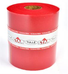 TULLE BOBINA 12,5cm x 100m ROSSO