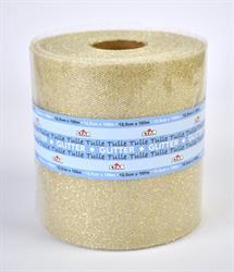 TULLE BOBINA 12,5cm x 100m ORO