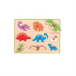 PUZZLE LEGNO DINOSAURI